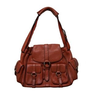 Cole Haan Burnt Orange Leather Bag